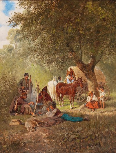 Midday Rest by Franz Quaglio